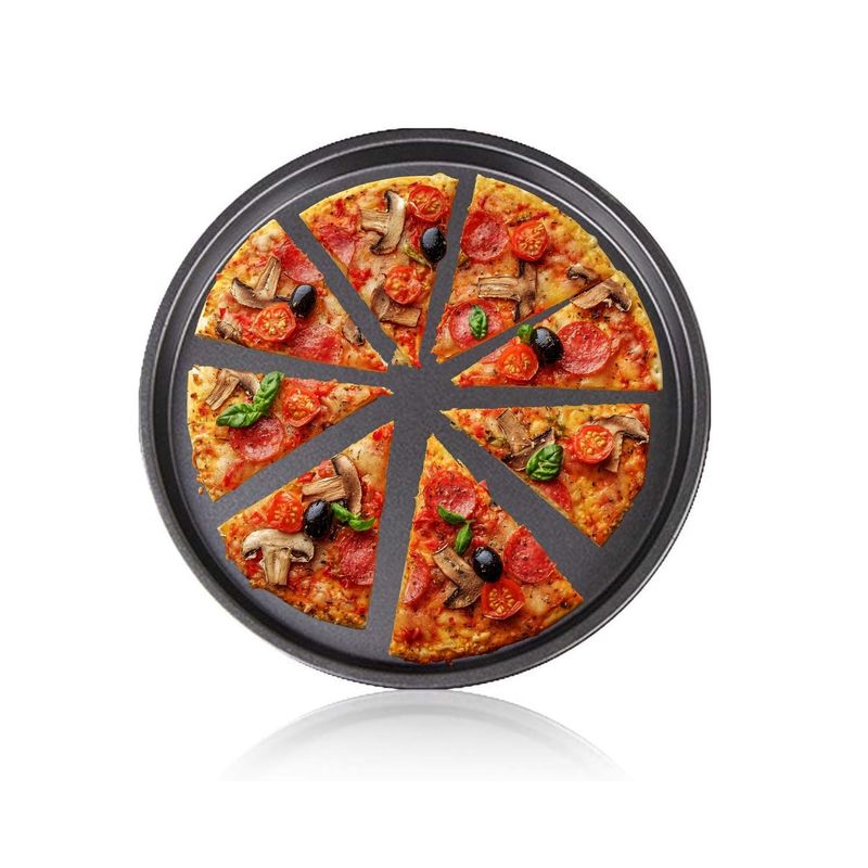 SANTU HOME & DECO - Molde de Pizza para Horno 24 cm