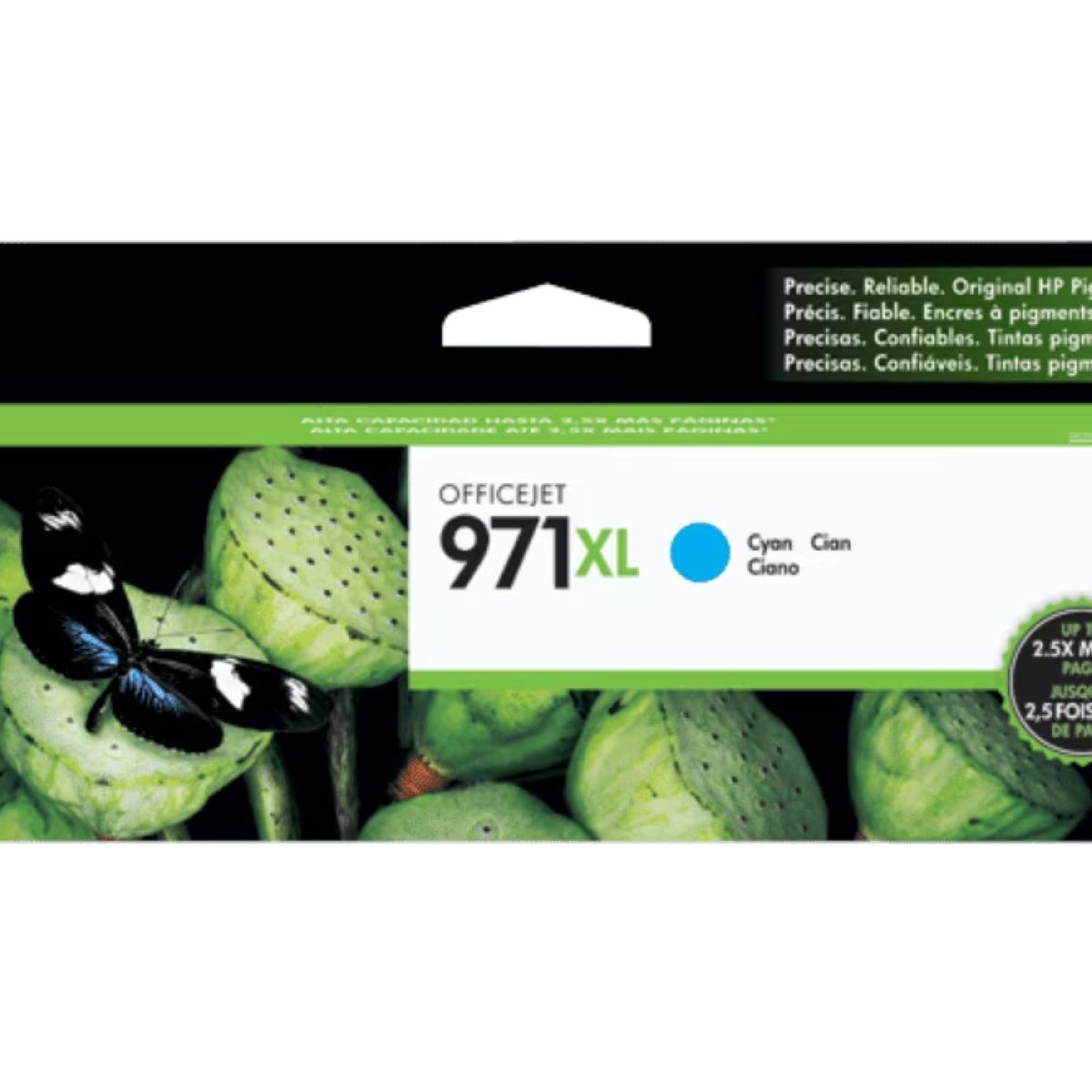 HP - Cartucho de Tinta HP 971XL 6600 páginas Cyan HP