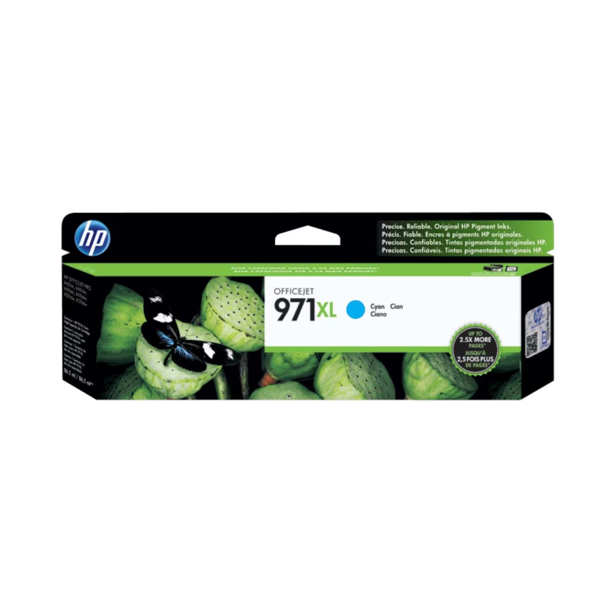 HP - Cartucho de Tinta HP 971XL 6600 páginas Cyan HP