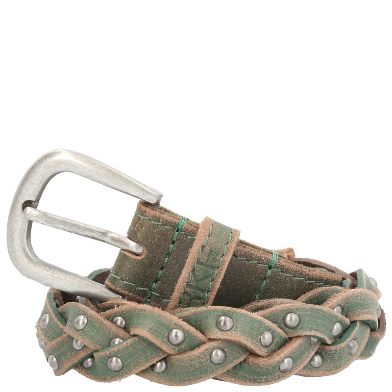 ROCKFORD - Cinturón Cuero Mujer RF Ringlet Verde ROCKFORD