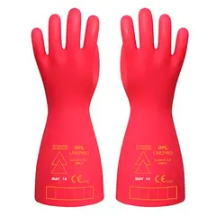 GENERICO - Guante Dieléctrico Clase 0 (1000V) Talla 10