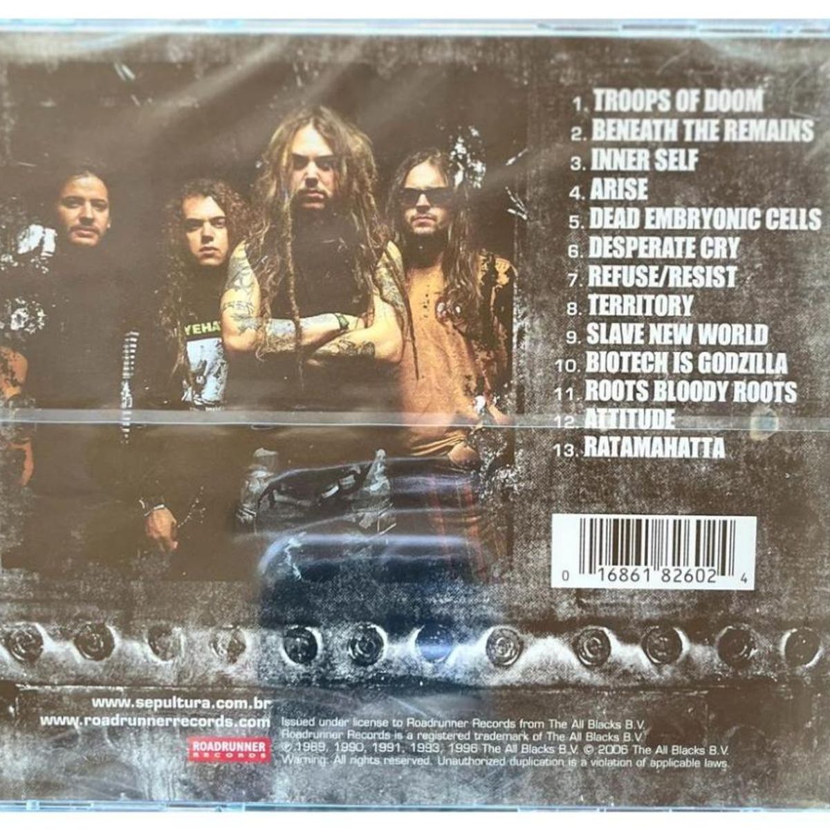 HITWAY MUSIC - SEPULTURA - THE BEST OF - CD HITWAY MUSIC