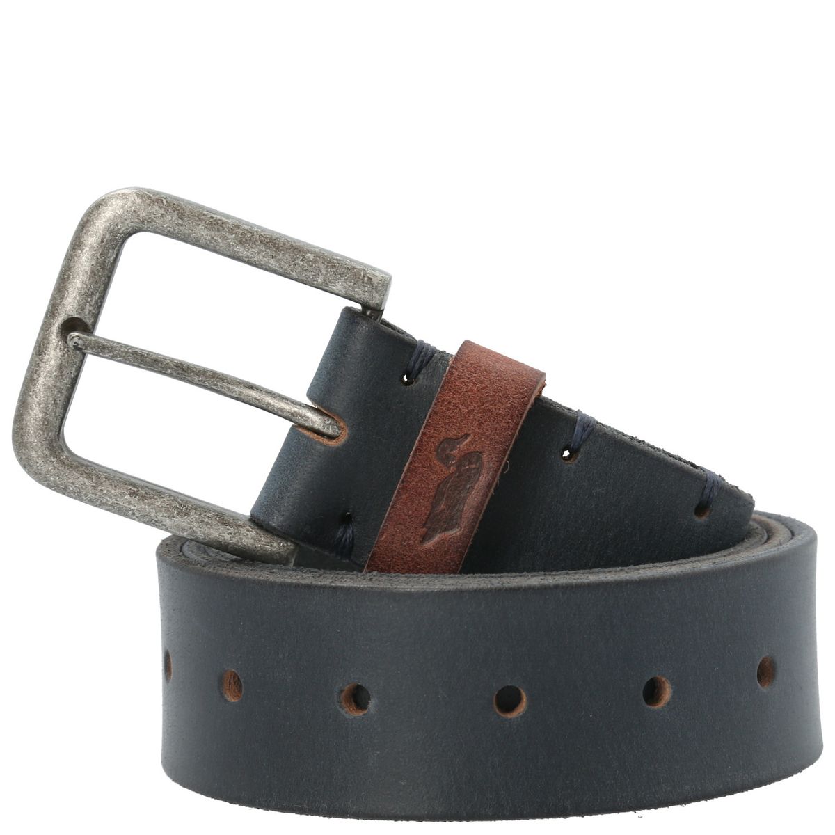 ROCKFORD - Cinturón Cuero Hombre RF Sparrow Azul ROCKFORD