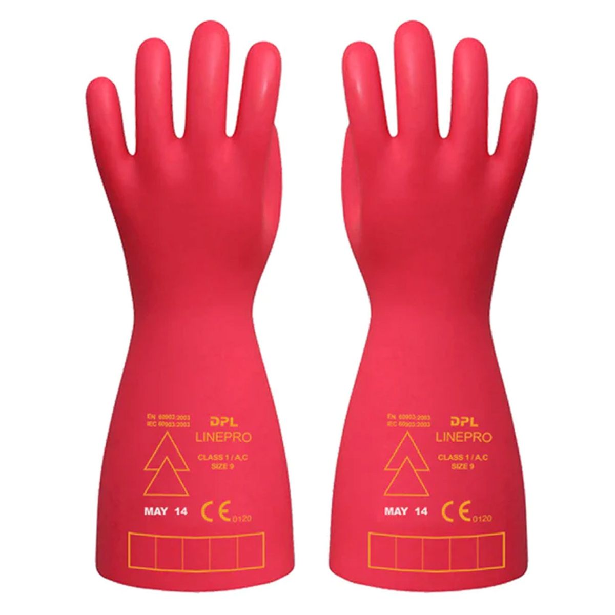 GENERICO - Guante Dieléctrico Clase 1 (7500V) Talla 10