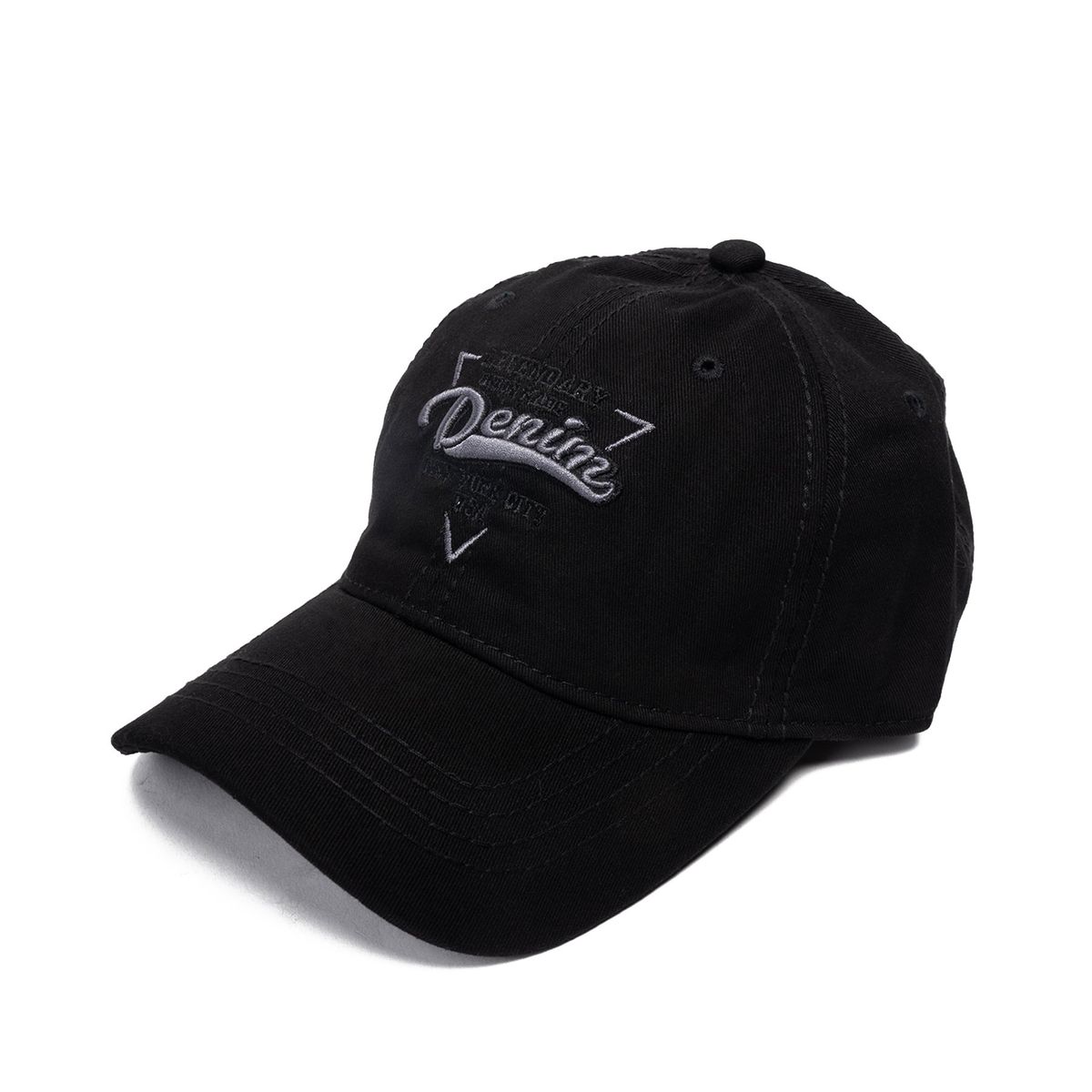 CHINITOWN - Jockey Denim Algodón Negro Chinitown