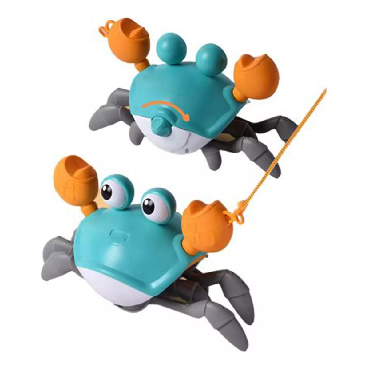 GENERICO - Cangrejo Para Tina Baño Arrastre Inducción Al Gateo Del Bebé