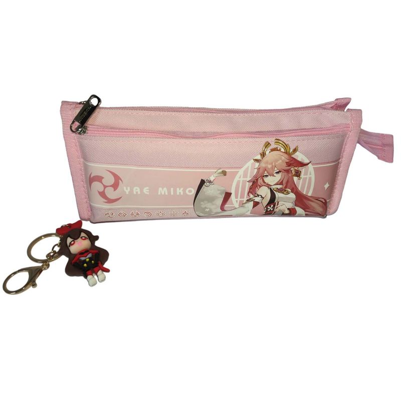 GENERICO - Estuche Para Lapices Diseño Yae Miko Anime  Llavero