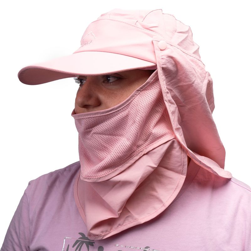 CHINITOWN - Vicera Deportiva con Proteccion Solar Rosa Chinitown