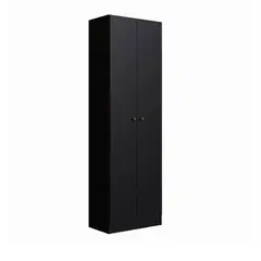 BE DESIGN - ESTANTE MULTIUSO PARANA 2 PUERTAS NEGRO