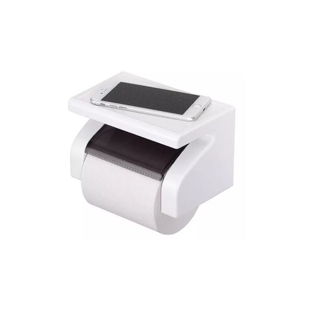 GENERICO - Dispensador Papel Higiénico Con Soporte Celular