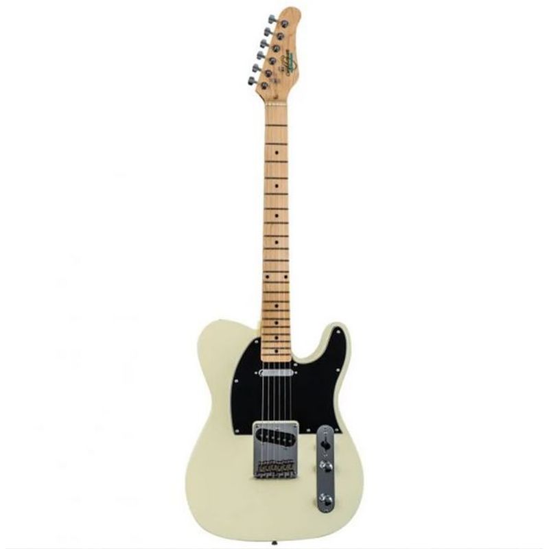 WASHBURN - Guitarra eléctrica Telecaster WASHBURN OS-LT-IV-MF-A-UCrema.