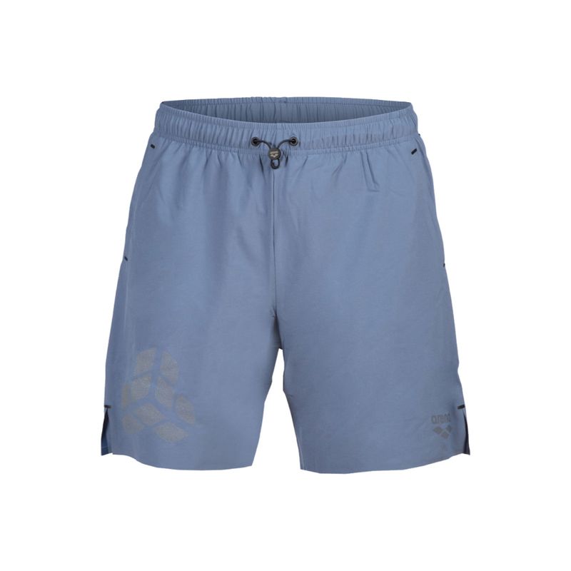 ARENA - Traje de Baño Hombre Evo Logo  Azul Arena