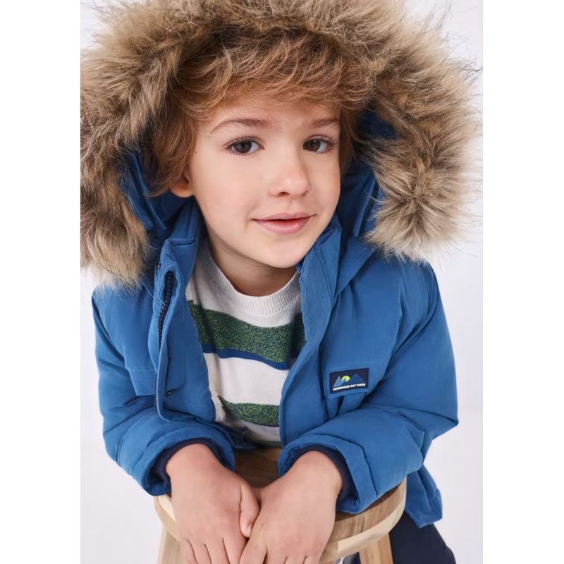 MAYORAL - Abrigo Chaquetón parka pelo niño
