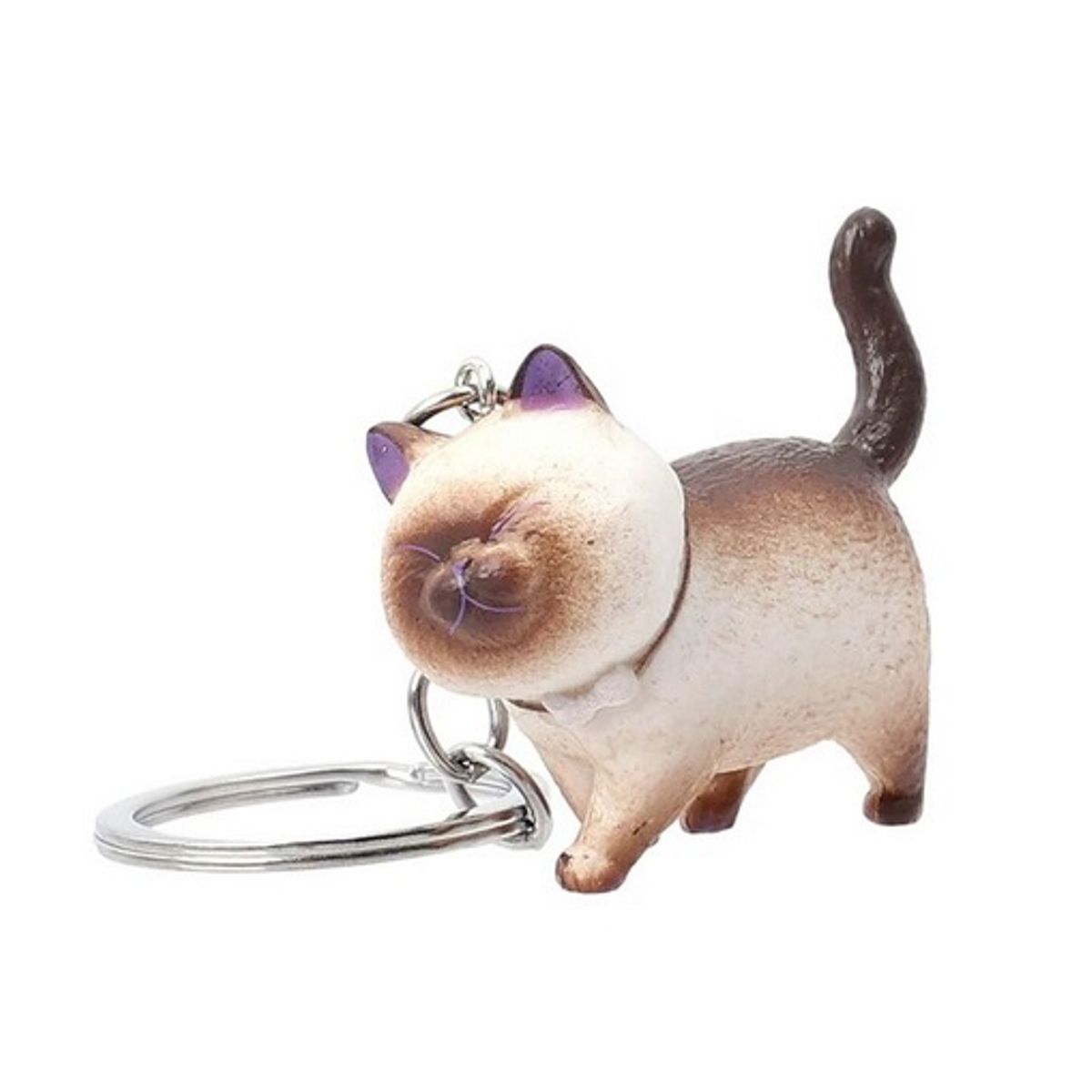 GENERICO - Llavero en resina diseño gato
