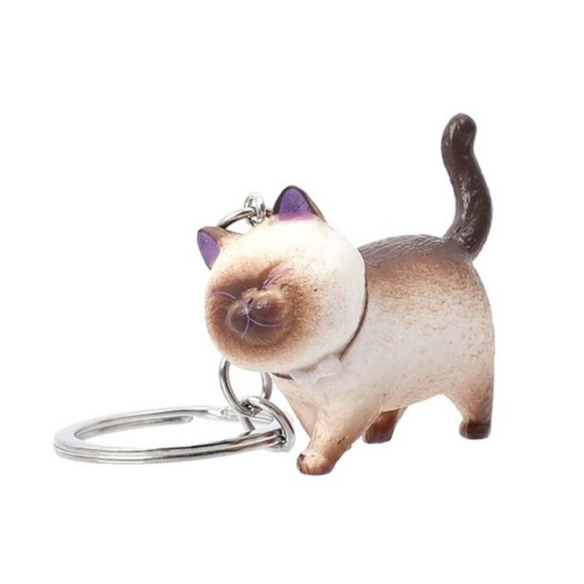 GENERICO - Llavero en resina diseño gato