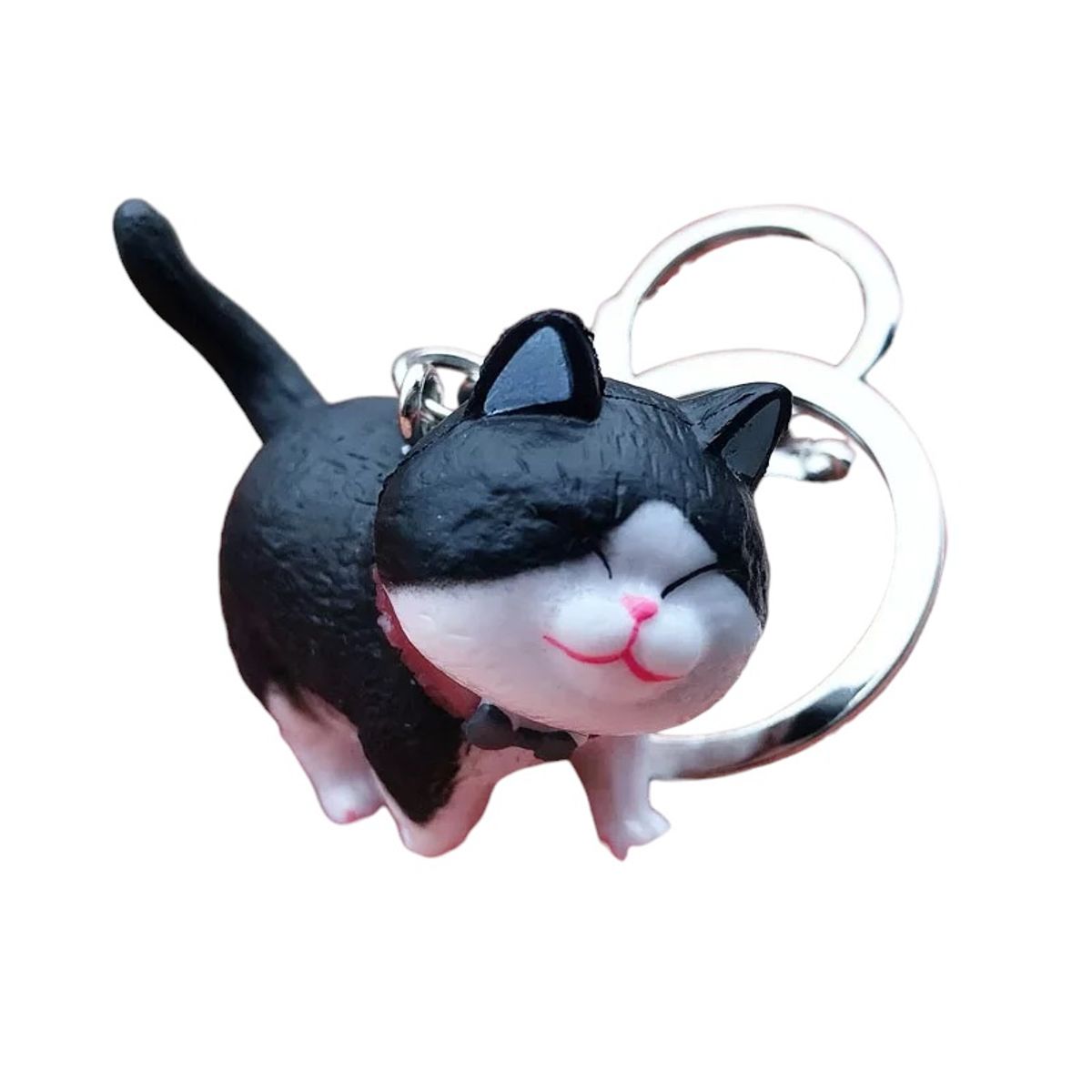 GENERICO - Llavero en resina diseño gato