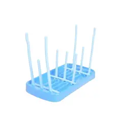 GENERICO - Escurridor Secador de Mamadera Plegable Azúl