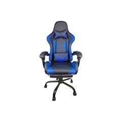 EMPOLI - Silla Gamer Odín Ergonómica Apoyapiés Azul