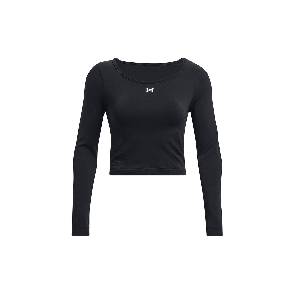 UNDER ARMOUR - Polera manga larga Seamless mujer Negro UNDER ARMOUR