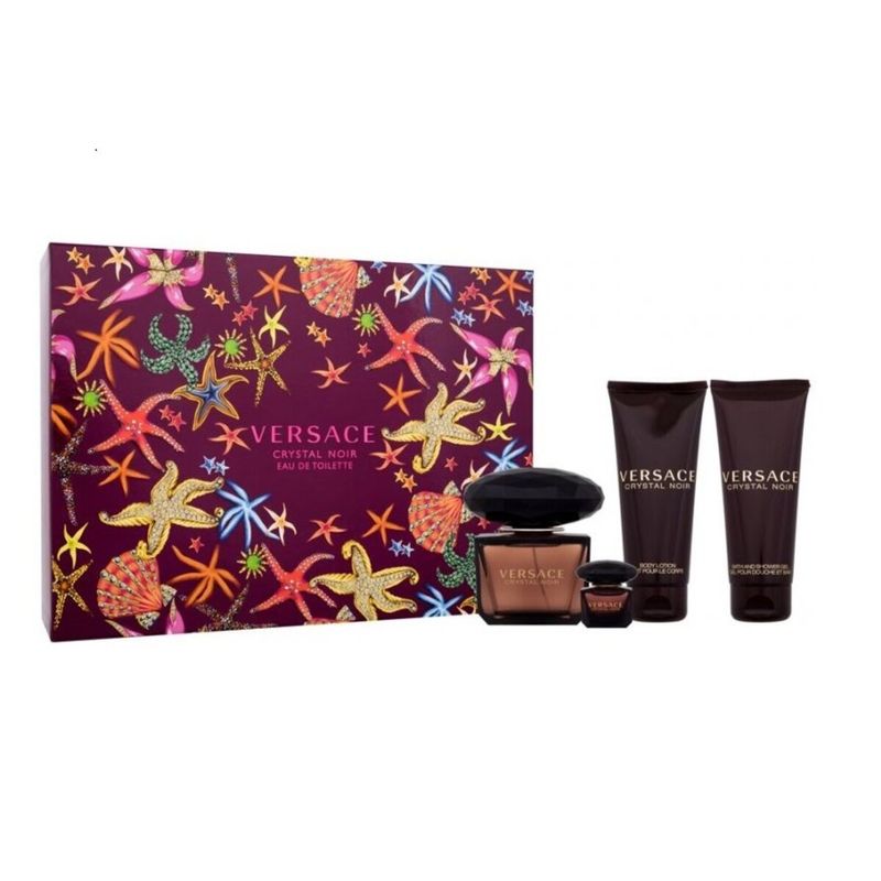VERSACE - VERSACE CRYSTAL NOIR WOMAN EDT 90ML+5ML+BL+SG
