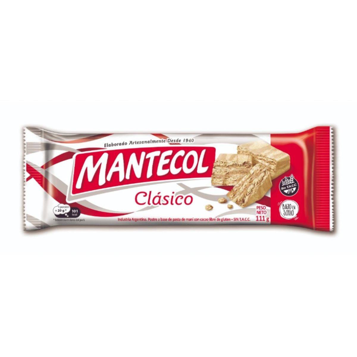 GENERICO - Pack X 10 Barra Mantecol 111g GENERICO