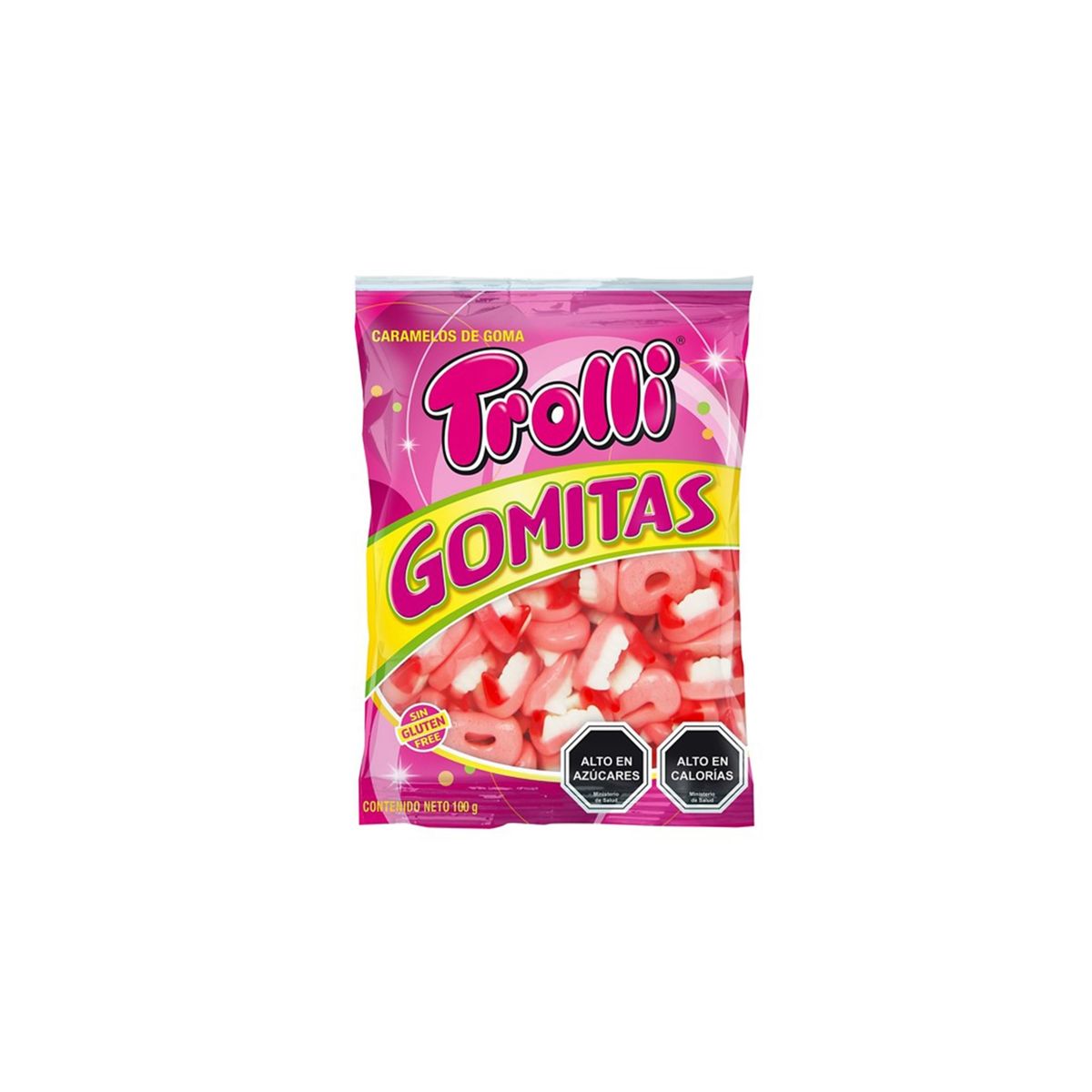 TROLLI - Pack X 5 Gomitas Dracula 80g Trolli Sin Gluten TROLLI
