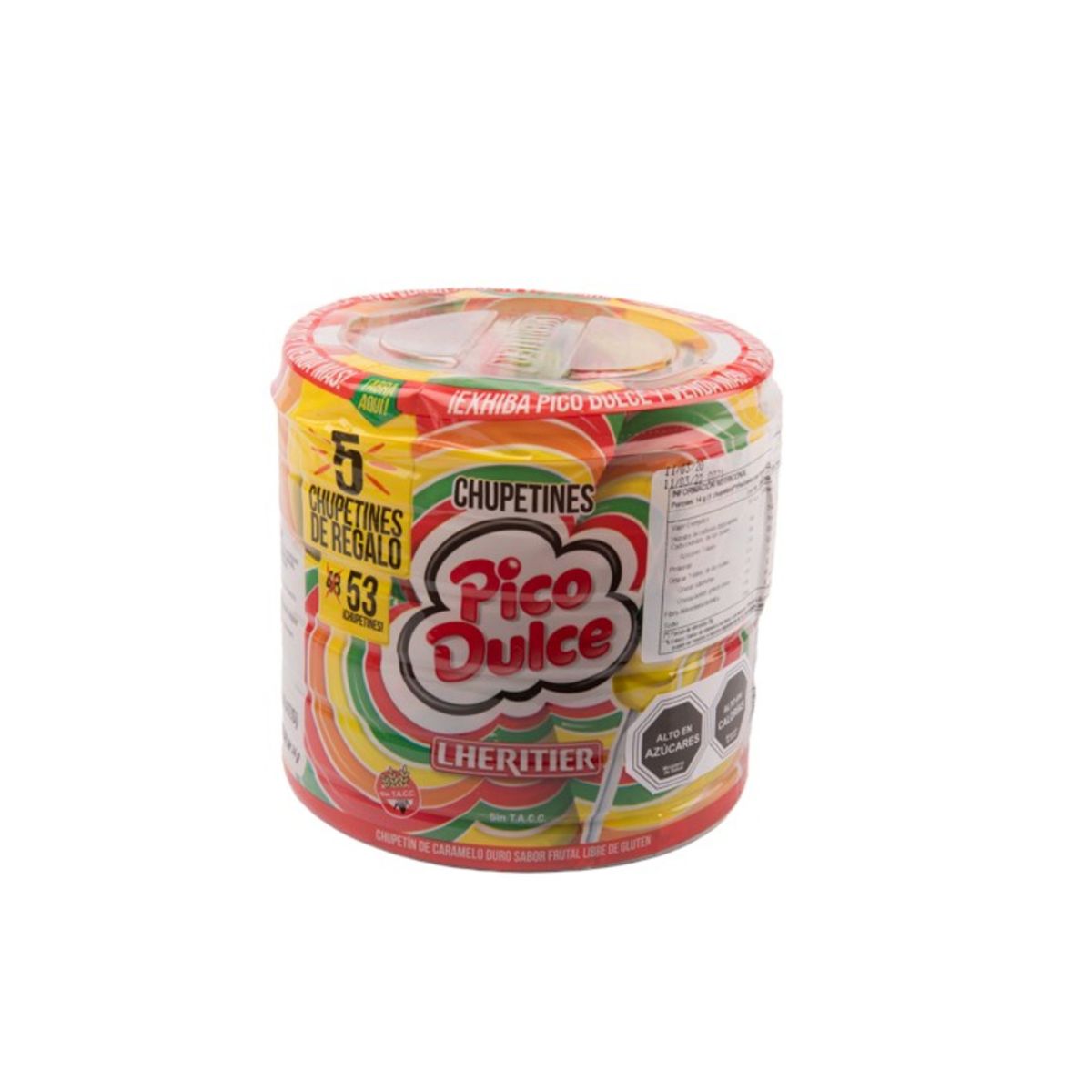 LHERITIER - Chupetin Dulce Pico Dulce X 48u LHERITIER