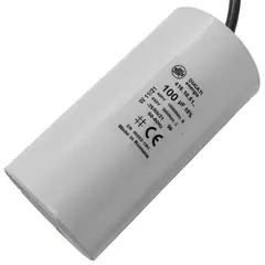 GENERICO - Condensador Permanente 100 Uf Con Cable