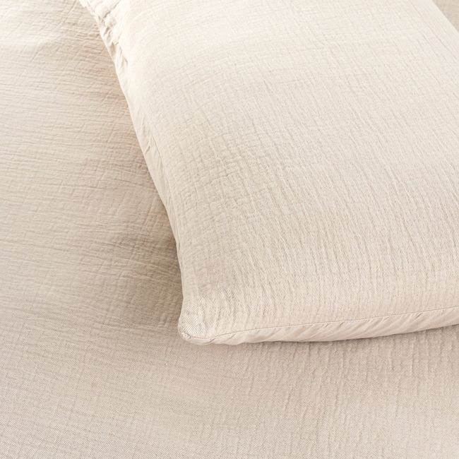 FORM DESIGN - Funda Plumón 100% Algodón Positano 2 Plazas Natural Form