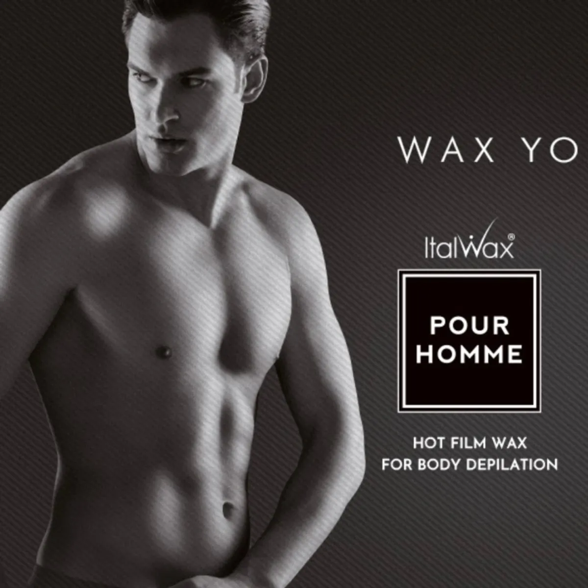 ITALWAX - Cera depilatoria masculina Pour Homme 1kg ITALWAX