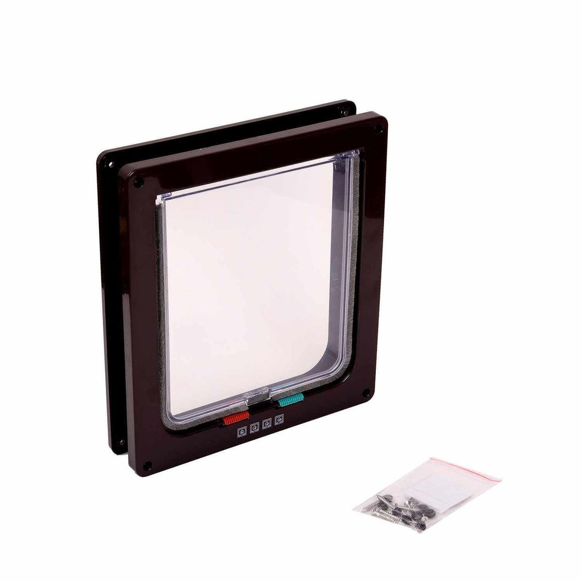 SOHOGAR - Puerta para mascotas 28 x 25 x 5.5 cm