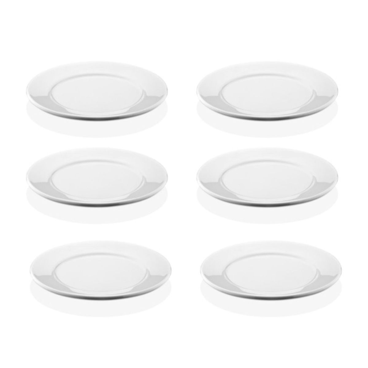 IMAHE - Set de 6 platos pc amarillo 15 cm IMAHE