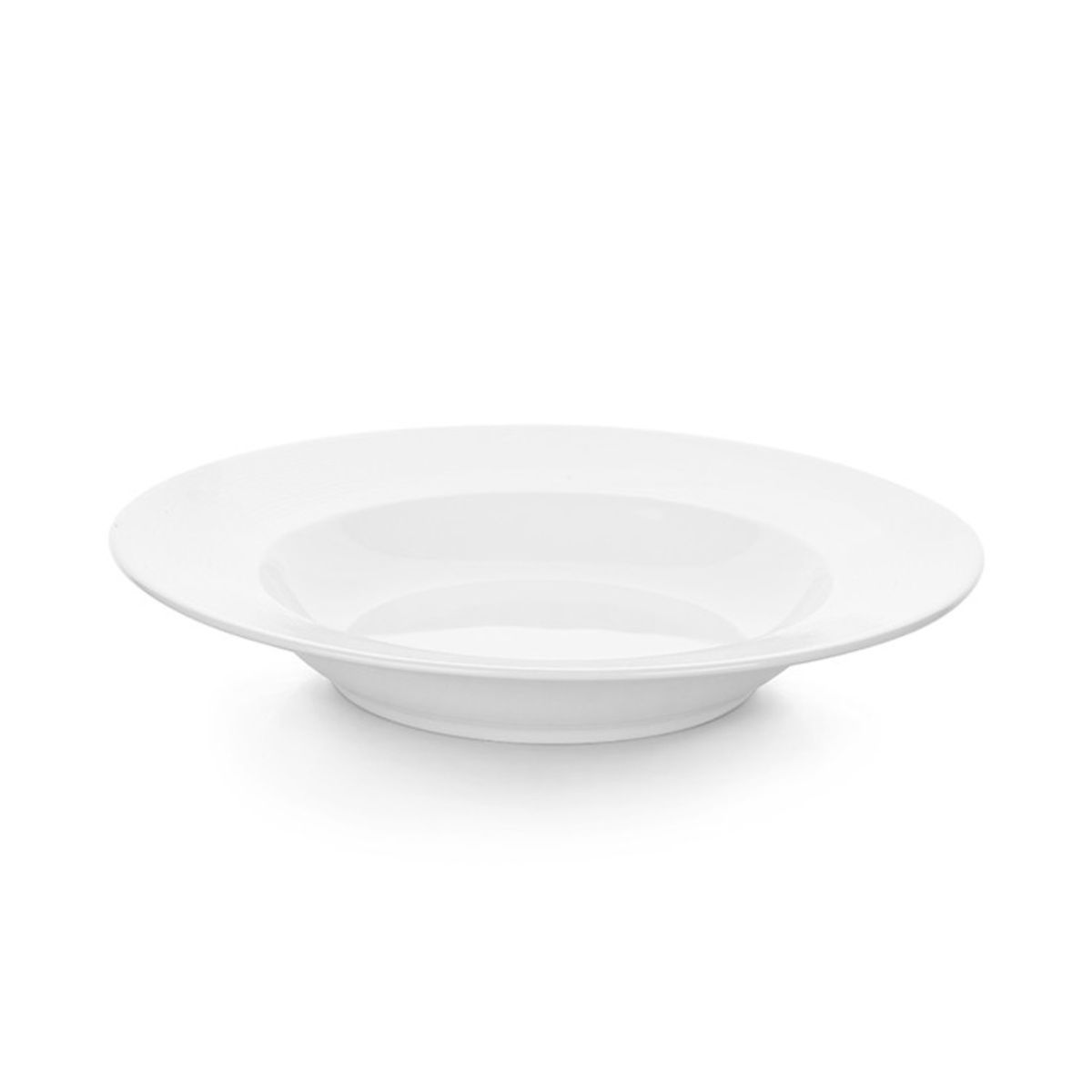 TOWER CERAMICS - Set De 12 Plato Hondo Borde Grueso Porcelana 23 Cm. Línea Tower TOWER