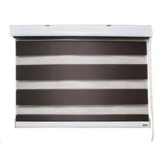 CLEMS CORTINAS - Cortina Roller Duo 165X160 Cafe