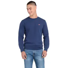 LEVIS - Polerón Hombre Regular Fit Azul