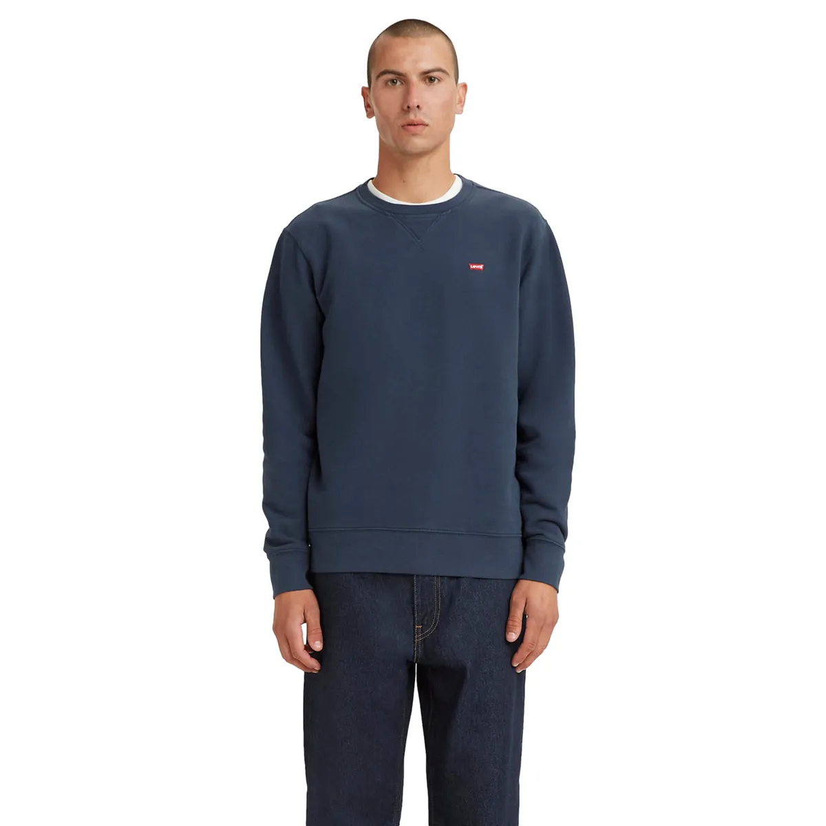 LEVIS - Polerón Hombre Regular Fit Azul Levis