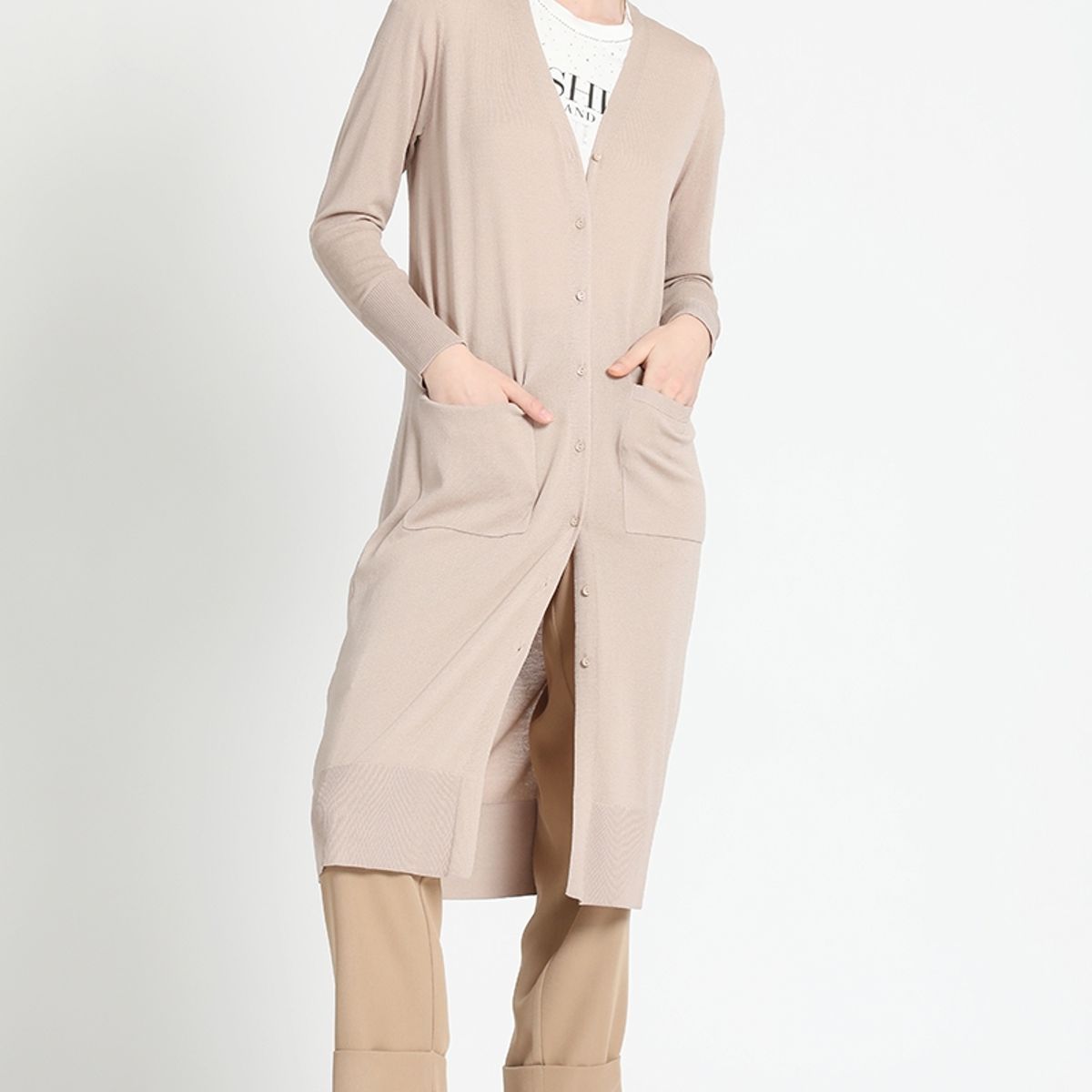 LIOLA - Tejido Largo Beige Liola