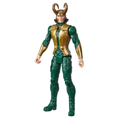 MARVEL - Figura de Acción Avengers Titan Hero Series Blast Gear Loki