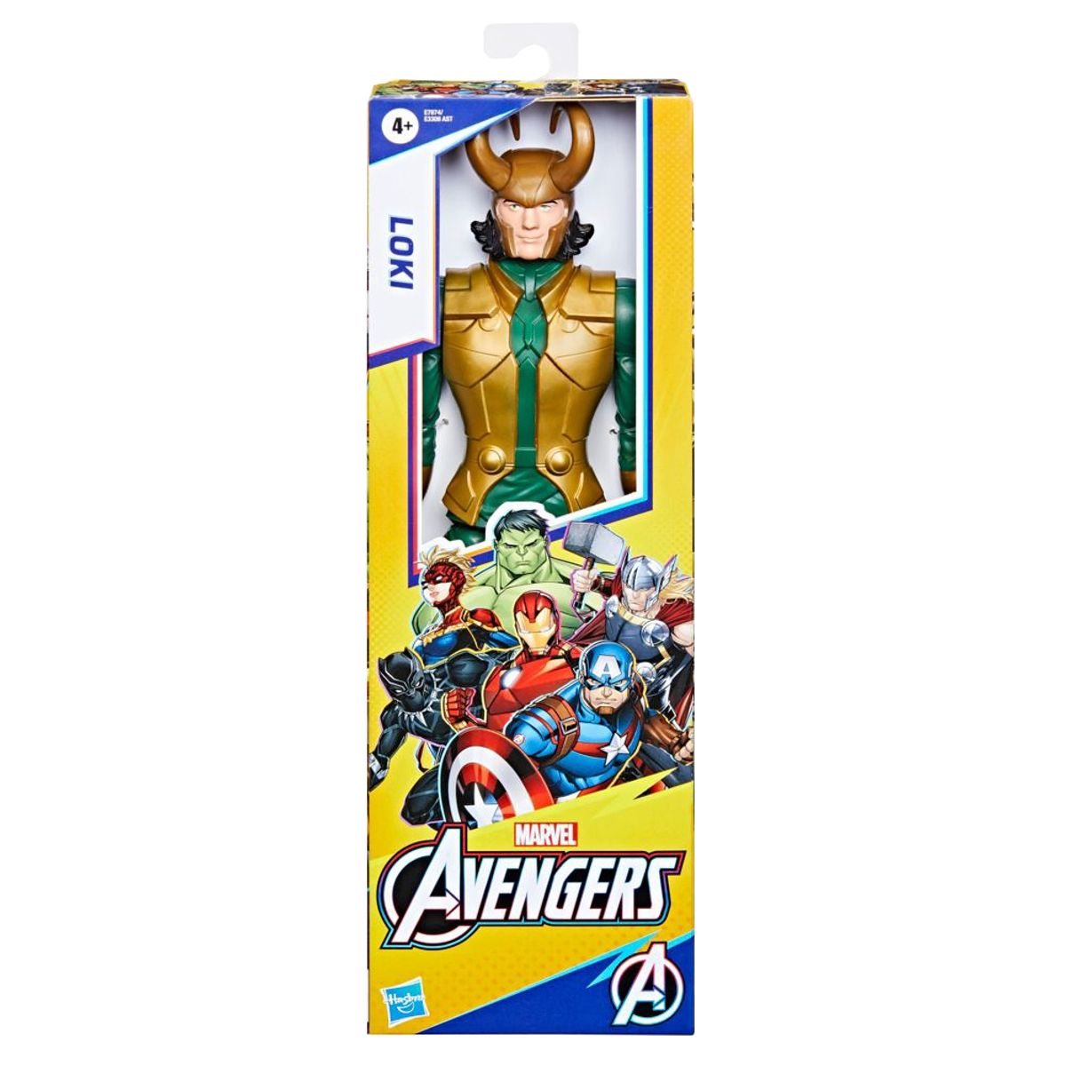 MARVEL - Figura de Acción Marvel Avengers Titan Hero Series Blast Gear Loki