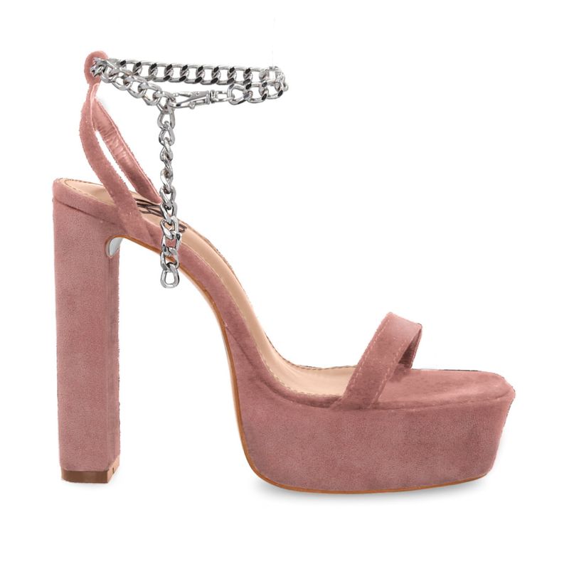 GOTTA - Sandalia Mujer Taco Rosada 35101