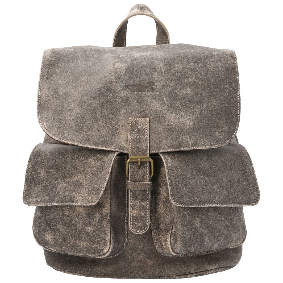 ROCKFORD - Mochila Cuero Mujer RKF BackPack Café ROCKFORD