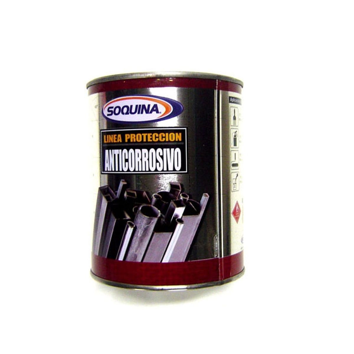 ANTIOXIDO 1/4 GAL NEGRO SOQ, marca SOQUINA - Foto Principal