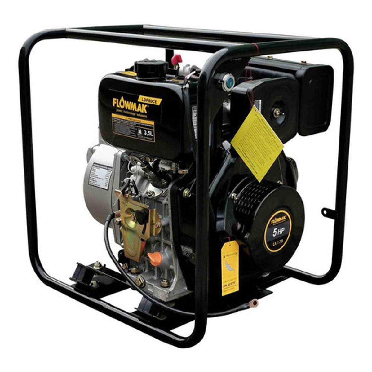 FLOWMAK - Motobomba Diesel 3 Pulgadas 5 Hp Flowmak