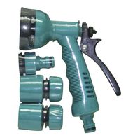 Pistola Riego 6 Posiciones Con 3 Conectores