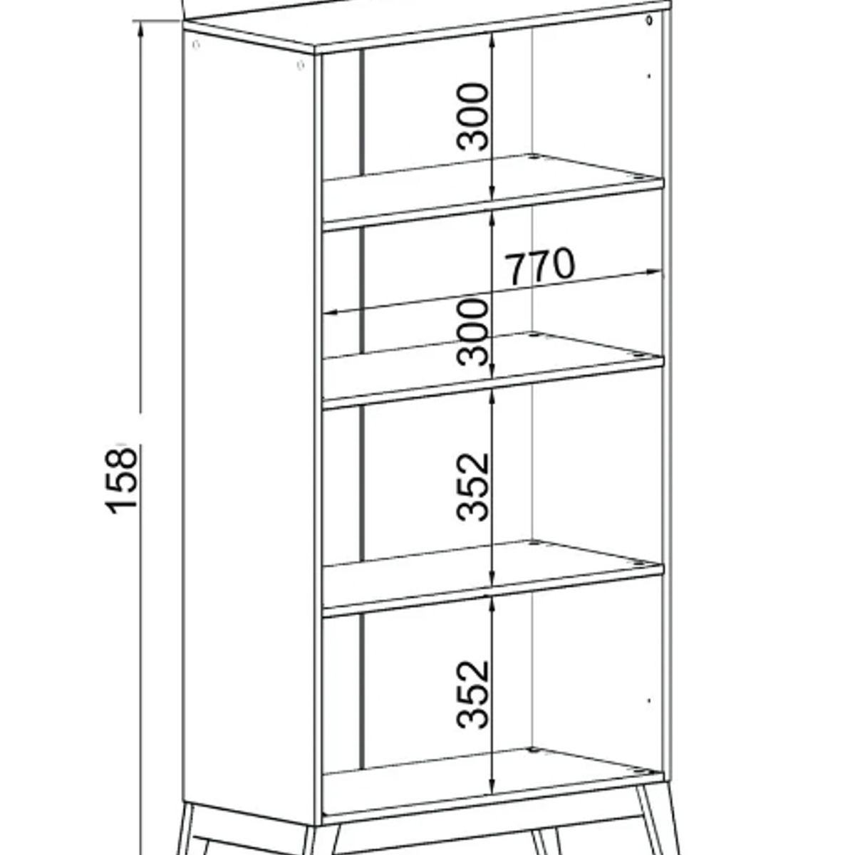 BE DESIGN - Vitrina 2 Puertas Jamaica Blanco