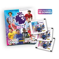 PANINI CHILE - Pack Premier League 2023 - 2024 (Álbum + 40 Sobres)