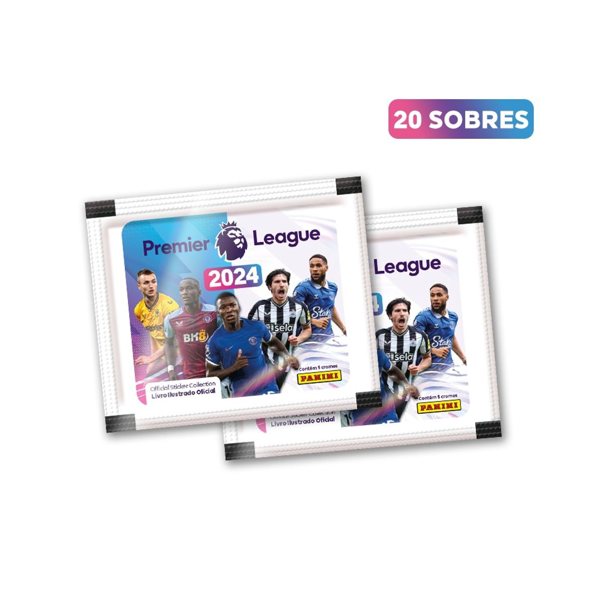 PANINI CHILE - Pack Premier League 2023 - 2024 (20 Sobres)