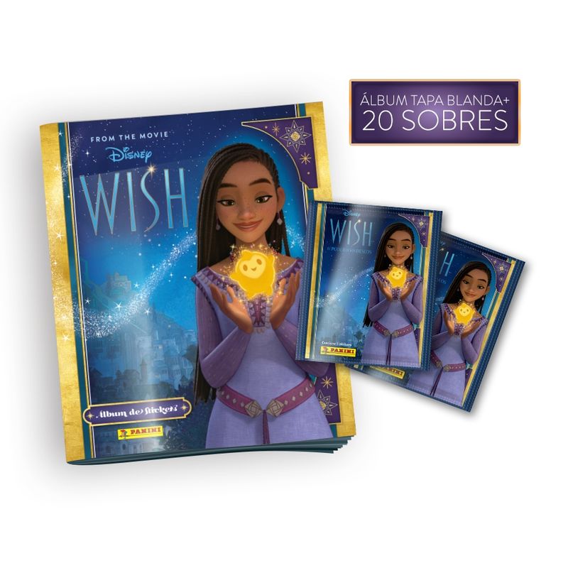 PANINI CHILE - Pack Wish Movie (Álbum + 20 Sobres)