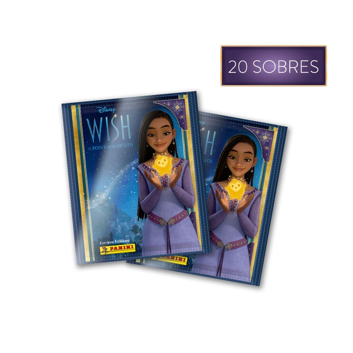 PANINI CHILE - Pack Wish Movie 20 Sobres