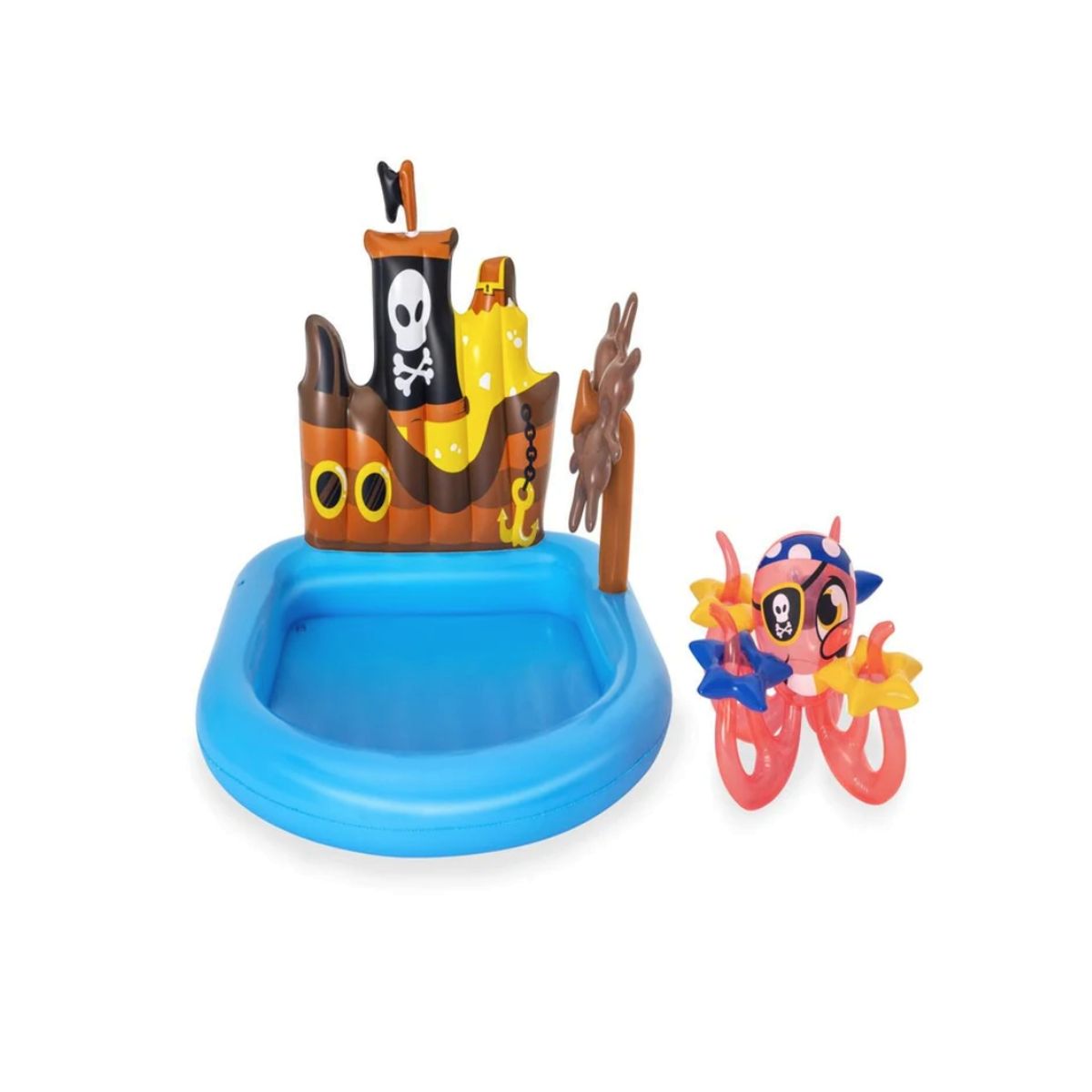 BESTWAY - Piscina Inflable Barco Pirata - 140x130x104 cm -  Bestway